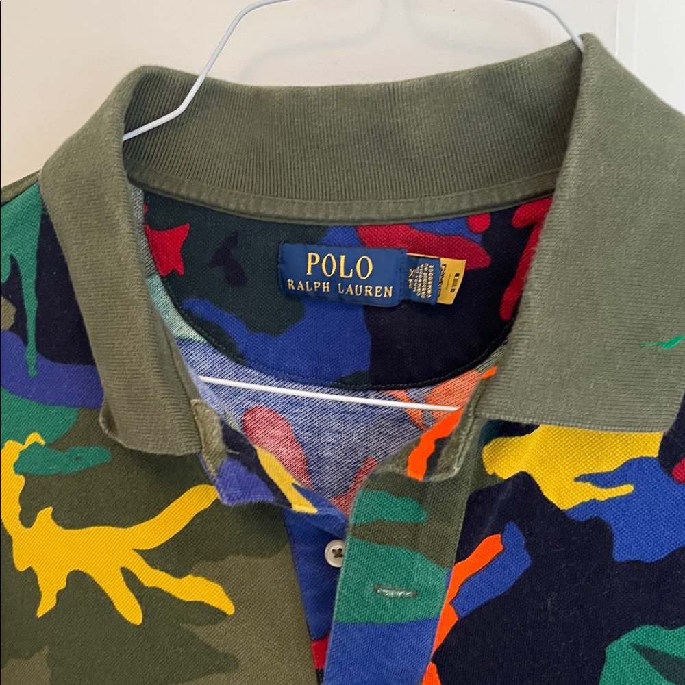 Vintage Ralph Lauren Camo Polo🔥🔥🔥 - Picture 2 of 3